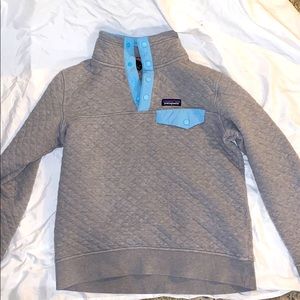 Patagonia quilted pullover